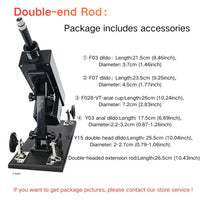 ROUGH BEAST Sex Machine for Women Automatic Men Hand Free Masturbation Machine With 3XLR Dildos Attachments Telescopic Sex Toys