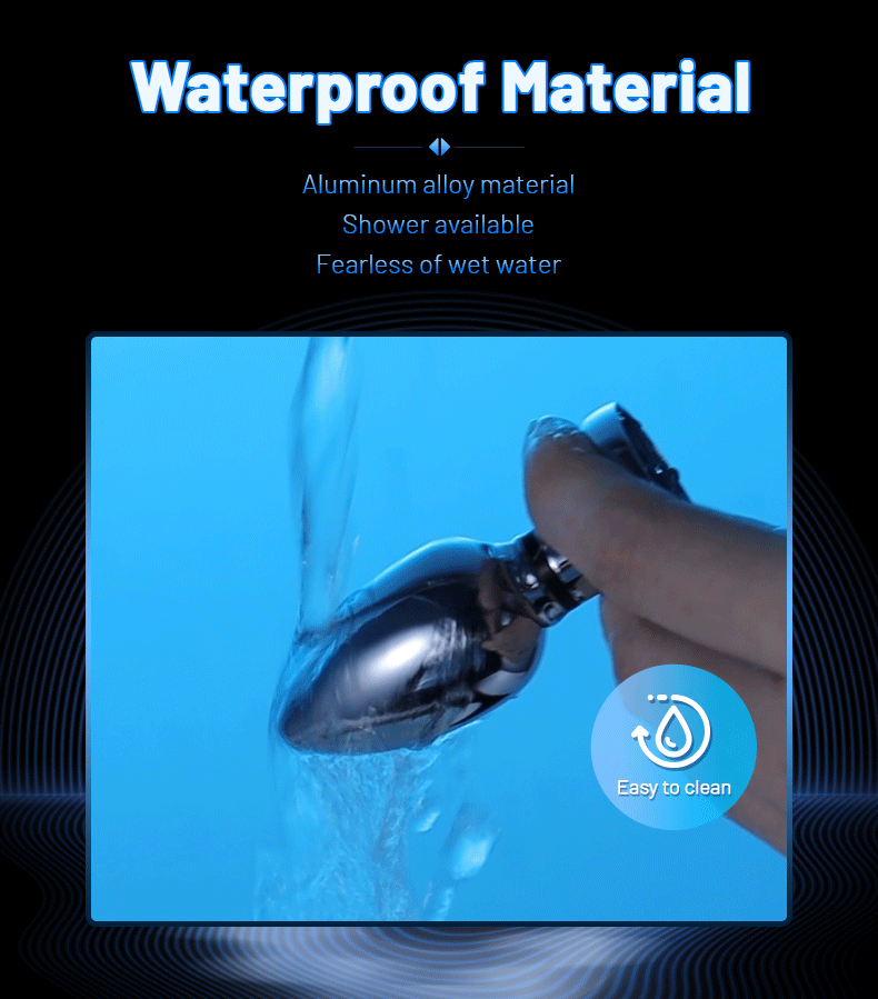 Remote Control Metal Anal Plug Vibrating Electric Shock Stimulator - Steel Adult Sex Toy for Couples, Butt Plug for Men Women