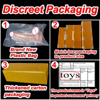 Realistic Soft Fake Penis 14 Inches Long Double Silicone Dildo Male Genitals Masturbation Suction Cup Cock Woman Anal Sex Toy