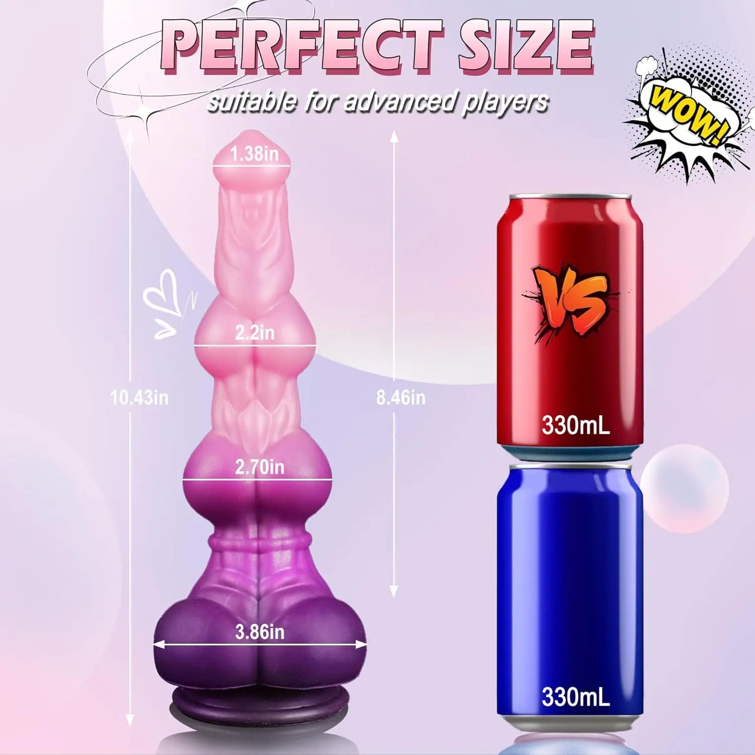 Realistic Dildo Double-Knot Artificial Penis Unisex Masturbator Anal Plug Immersive Experience Couples' Adult Novelty Sex Toys