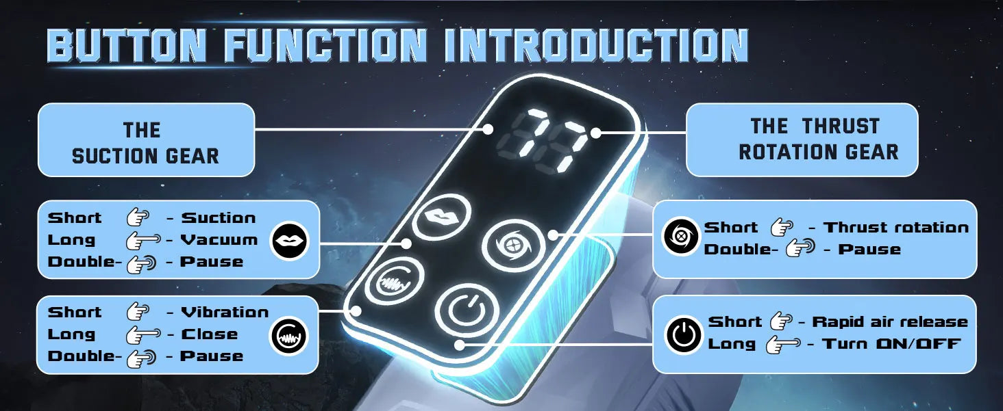 Automatic Male Masturbator Penis Pump Realistic Electric Stroker Sucking Vibrator Thrusting Rotating Licking Sex Toys for Men