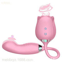 Rose Vibrator Egg For Women Clitoris Suction Stimul Nipple Vagina Sucker Dildo Masturbators Sex Toys For Adults 18 Masturbator