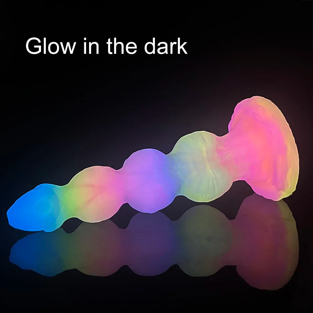 Dog Dildos Women Sex Toys Realistic Dildo Fake Animal Penis Silicone Anal Beads Plug G-spot/prostate Massage Huge Anal Dildo