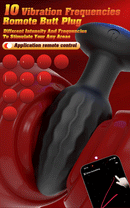 APP Control Rotation Butt Plug for Men Women Wiggle Anal Vibrator Gay Anal Plug with LED Adult Sex Toy for Couples Sex Supplies