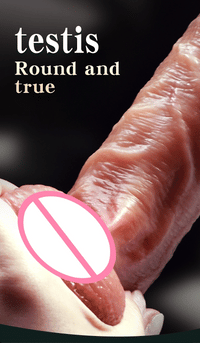 Wearable Realistic Dildo Sliding Skin Testicles Anal Vagina Sexy sex toys Adult Masturbation Big Penis For Women Sex Toys Dildos