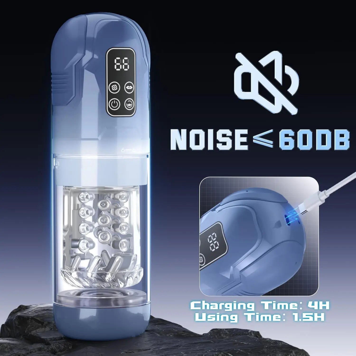 Automatic Male Masturbator Penis Pump Realistic Electric Stroker Sucking Vibrator Thrusting Rotating Licking Sex Toys for Men