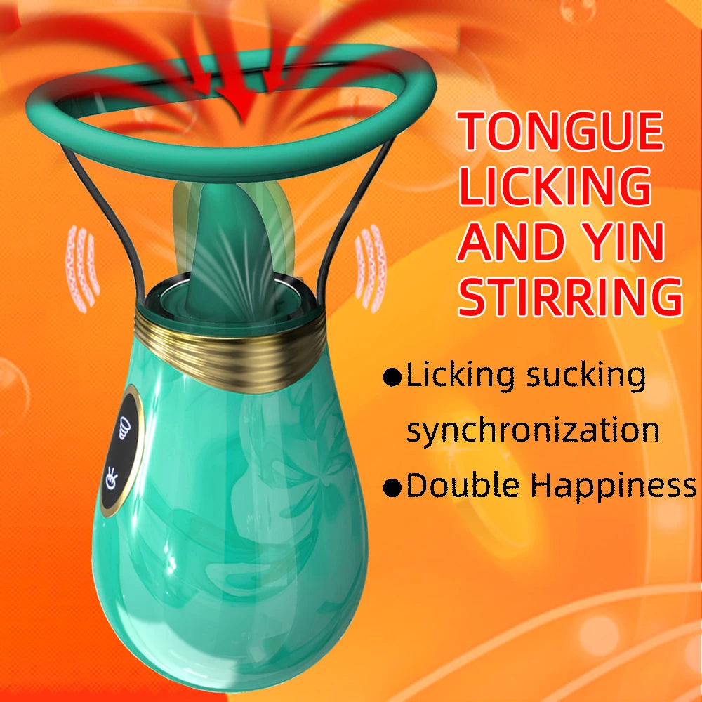 1pc Powerful Sucking Vibrators for Women Sucker Oral Vacuum Clitoris Nipple Stimulator Massager Goods for Adults 18 Sex Toys