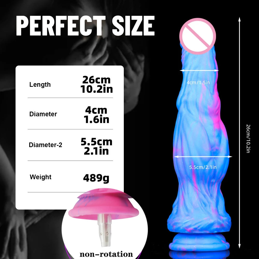 FREDORCH Silicone Anal Dildos for Vac-u-Lock Sex Machine Animal dildos Realistic Adult Masturbation big Horse Dildo No rotation