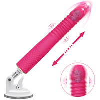 Automatic Telescopic Thrusting Realistic Dildo Vibrator for Women Sex Machine G Spot Clitoral Anal Stimulation Sex Toys Adult 18