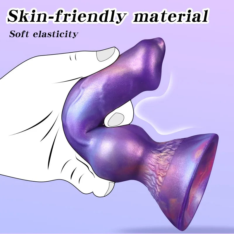 M/L Squirting Dildo With Sucker Huge Penis Dick Monster Dog Knot Ejacultion Dildo Sex Toys For Women Men Anal Plug Butt Plug