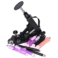ROUGH BEAST Sex Machine for Women Automatic Men Hand Free Masturbation Machine With 3XLR Dildos Attachments Telescopic Sex Toys