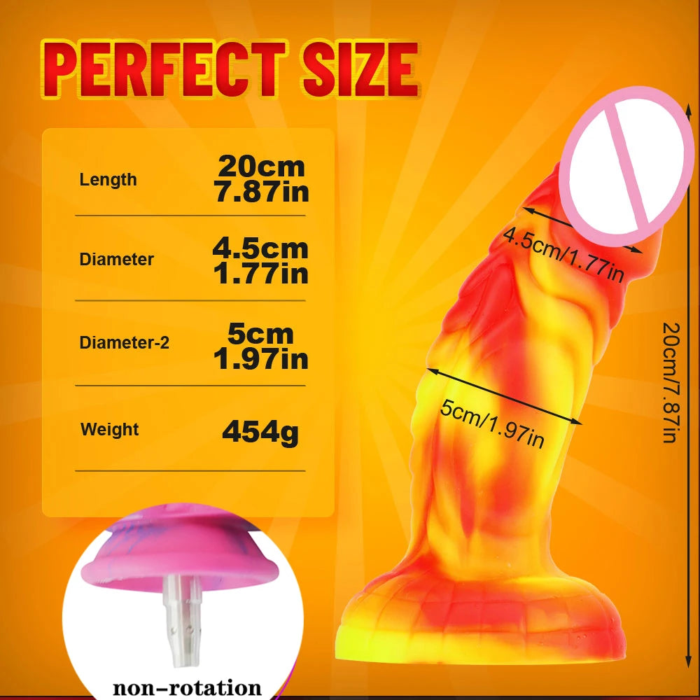 FREDORCH Silicone Anal Dildos for Vac-u-Lock Sex Machine Animal dildos Realistic Adult Masturbation big Horse Dildo No rotation