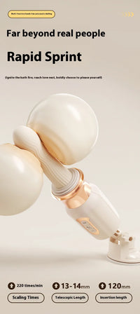 Automatic Telescopic Thrust Gun Vibrator Women Sex Toys Adult Sex Machine Dildo Rechargeable Silicone Vibrator Female Sex Machin