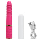 Automatic Telescopic Thrusting Realistic Dildo Vibrator for Women Sex Machine G Spot Clitoral Anal Stimulation Sex Toys Adult 18