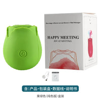 Rose G Spot Vibrator Female Powerful Sucking Clitors Stimulator Vacuum Suction Nipple Massager Masturbation Sex Toys for Women