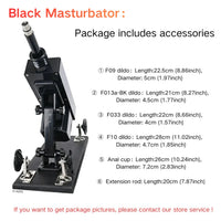 ROUGH BEAST Sex Machine for Women Automatic Men Hand Free Masturbation Machine With 3XLR Dildos Attachments Telescopic Sex Toys