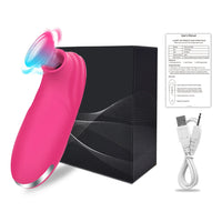 Clit Sucker Vibrator Vacuum Sucking Vibrating Clitoris Nipples Stimulator Female Masturbator Adult Goods Sex Toy for Women