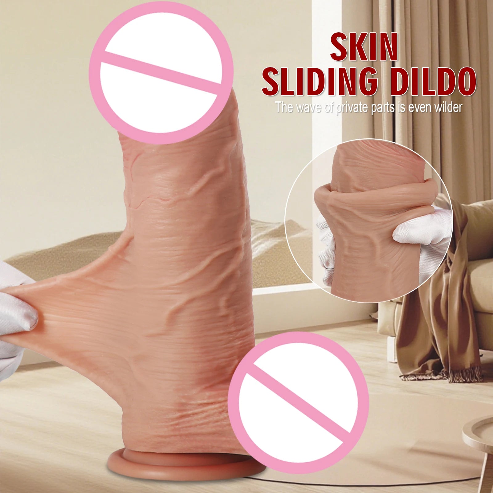 Realistic Penis Big Dildo Erotic Sexy Toys for Women Silicone Lesbian Vaginal G-Spot Masturbators Penis Suction Cup Thick Dick18