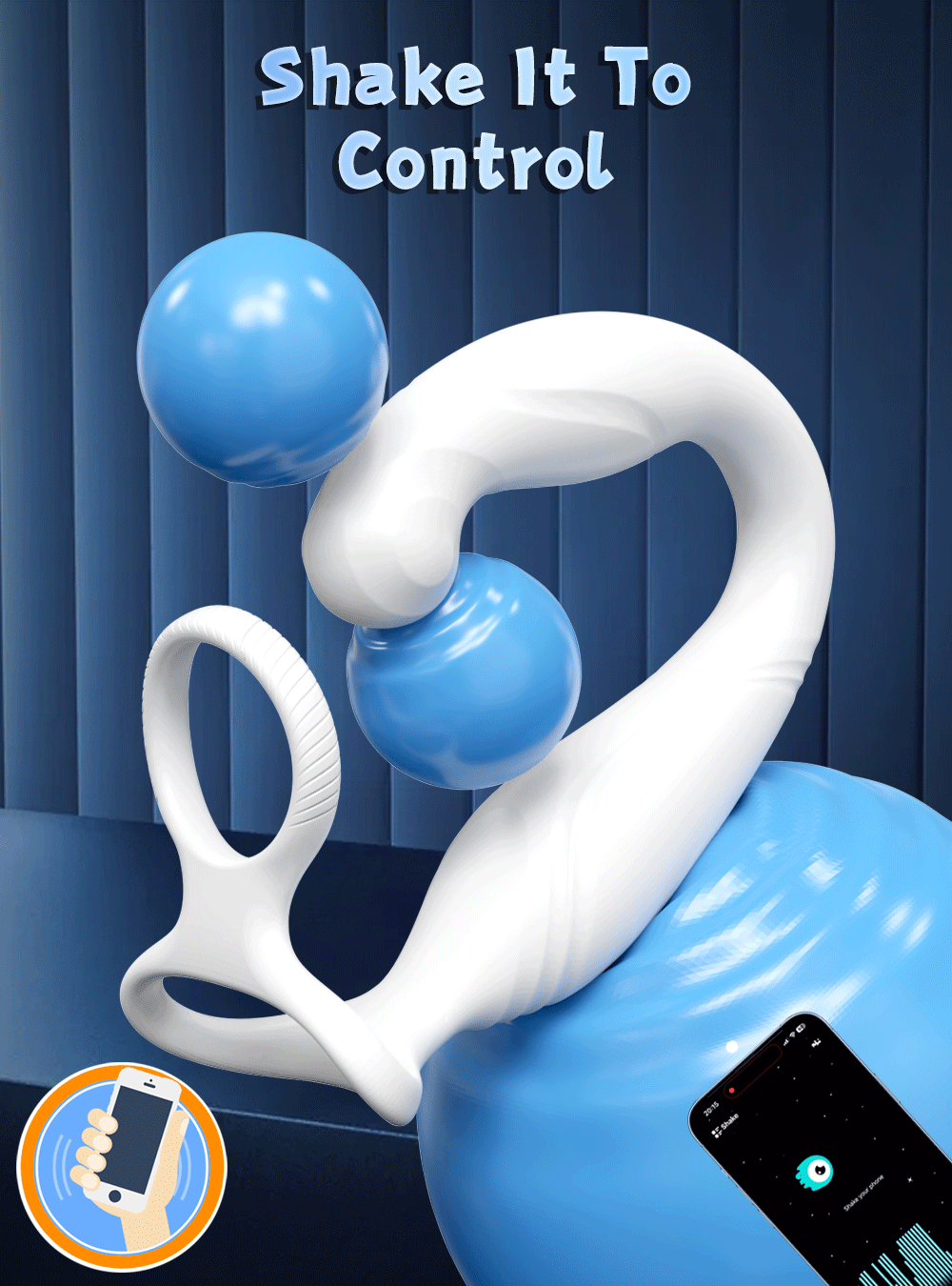 Male Sex Toys Rotating Anal Vibrator Prostate Massager Dual Penis Ring Cock Rings Anal Butt Plug Vibrators Anal Toys for Men 18+