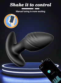 APP Bluetooth Control Anal Plug Vibrator Gay Anal Toy Butt Plug Stimulator Masturbation Tool Penetration Anal Vibrator Man Women