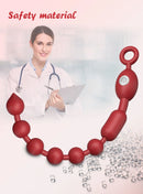 Silicone Anal Beads Vibrator Male Prostate Massager Anal Plug For Woman Men Vibrating Masturbation Anal Dilator Adult Sex Toys