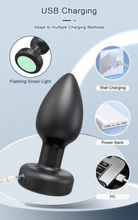 APP Control Rotation Butt Plug for Men Women Wiggle Anal Vibrator Gay Anal Plug with LED Adult Sex Toy for Couples Sex Supplies