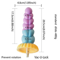 FREDORCH Silicone Anal Dildos for Vac-u-Lock Sex Machine Animal dildos Realistic Adult Masturbation big Horse Dildo No rotation