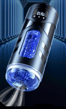 Automatic Heated Sucking Male Blowjob Masturbation Machine Vagina Pocket Suction Sex Toys Adult Goods for Man Masturbators Cup