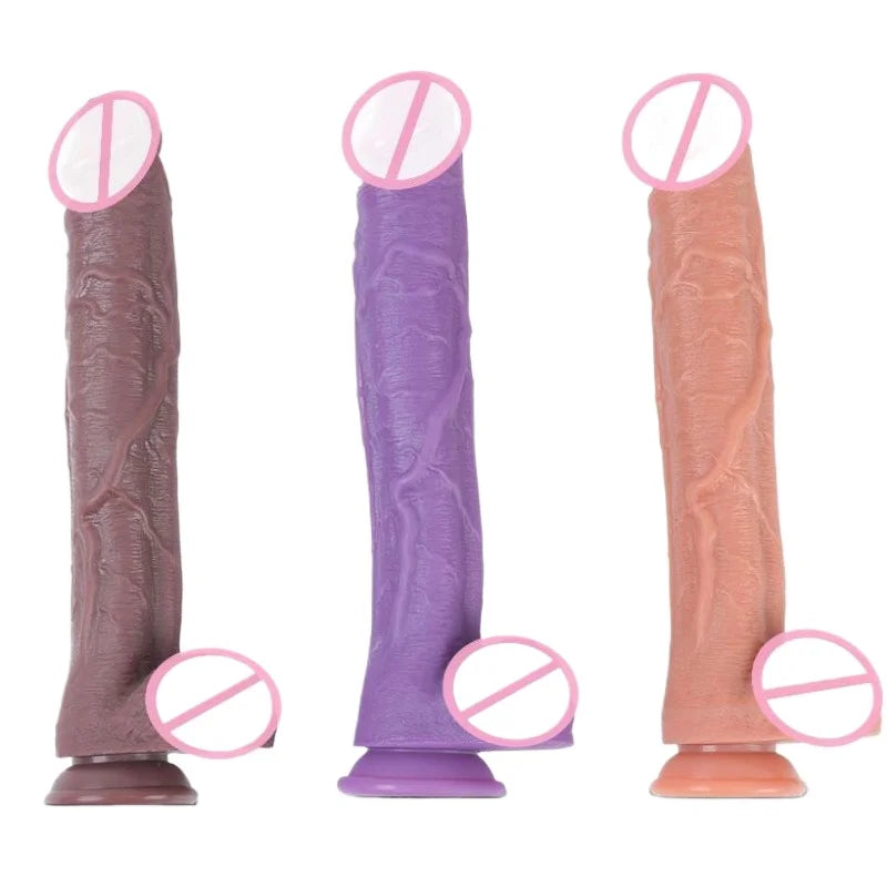 Oversized Realistic Dildo Huge Penis Penetration Anal Sex Toys for Women Masturbation Soft Dick Dildos Sexy Adult Sex Toy Gay