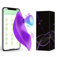 APP Sucking  Sex Toy Vibrator for Women Clitoris Stimulator Female Wearable Clit Sucker 2 in 1 for Women 's Panties Adult Goods