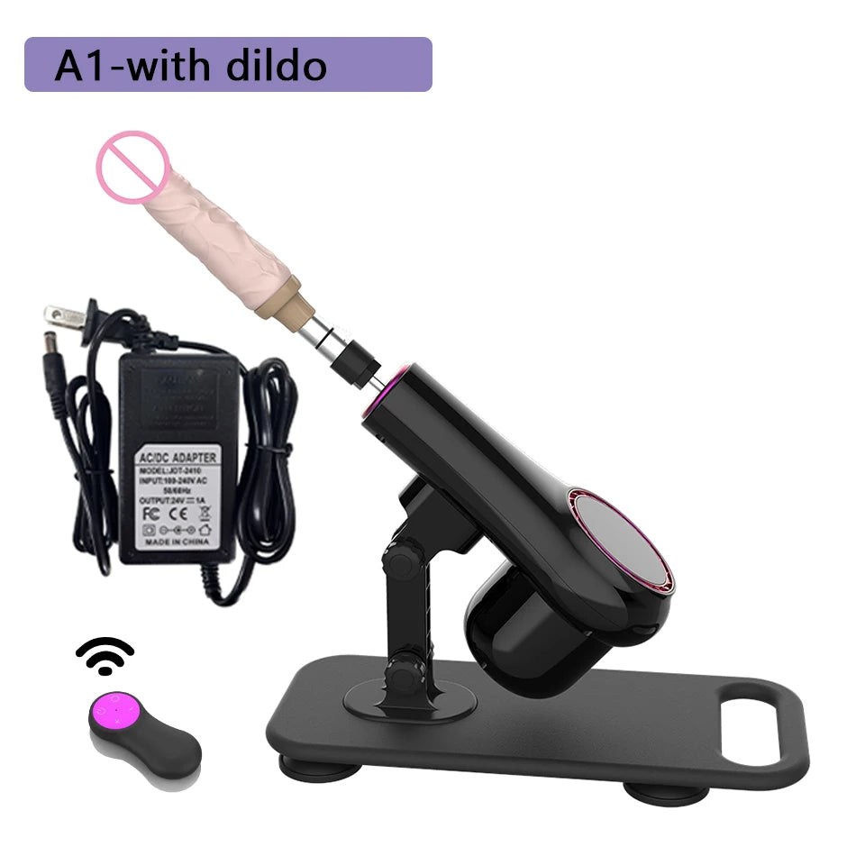 ROUGH BEAST NEW Automatic Wireless Sex Machine for Woman.Remote Control Sex Toys,Adult Dildo Vibrator,Adjustable Stretch