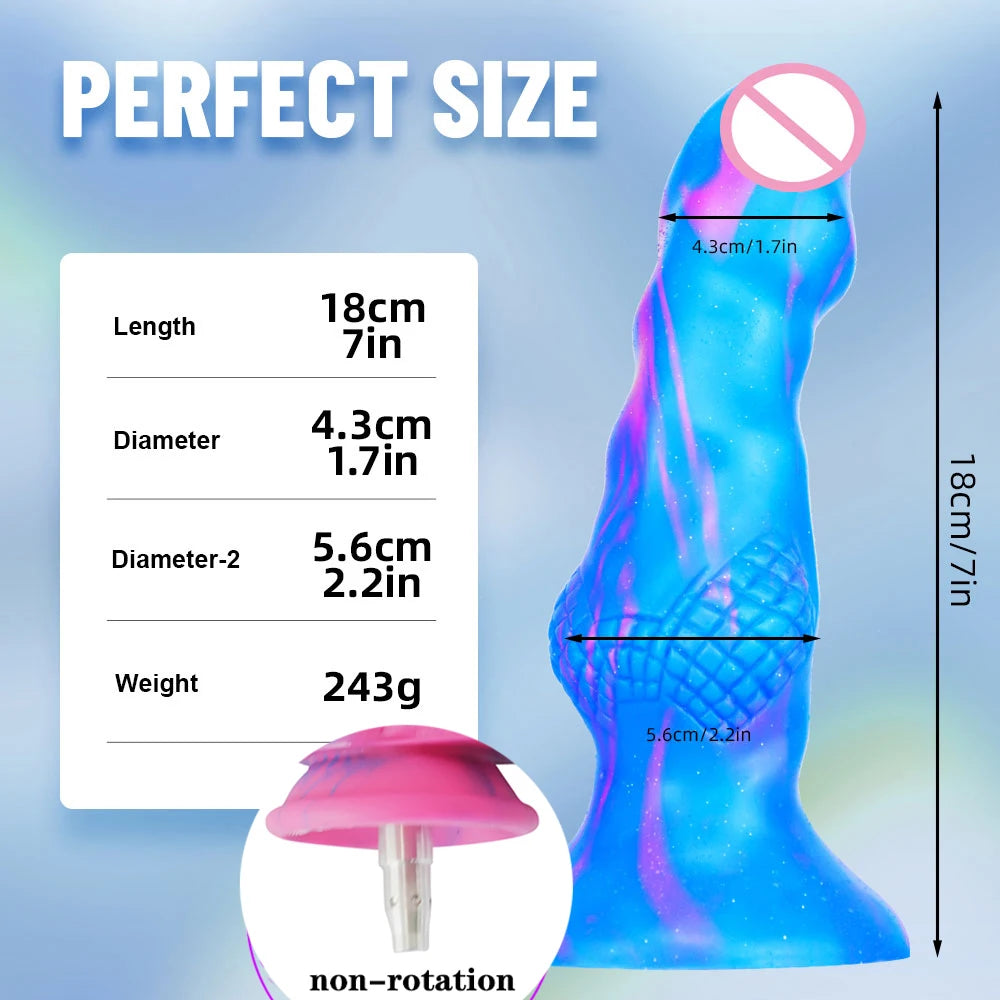 FREDORCH Silicone Anal Dildos for Vac-u-Lock Sex Machine Animal dildos Realistic Adult Masturbation big Horse Dildo No rotation
