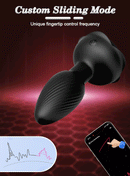 Anal Plug Vibrator Gay Anal Dildo Toy Butt PlugMasturbation Tool APP Control Penetration Anal Vagina Vibration Men Women Sex Toy