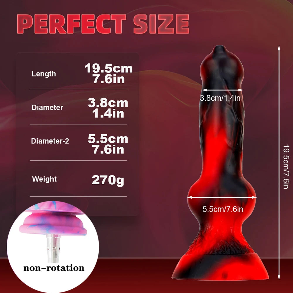 FREDORCH Silicone Anal Dildos for Vac-u-Lock Sex Machine Animal dildos Realistic Adult Masturbation big Horse Dildo No rotation