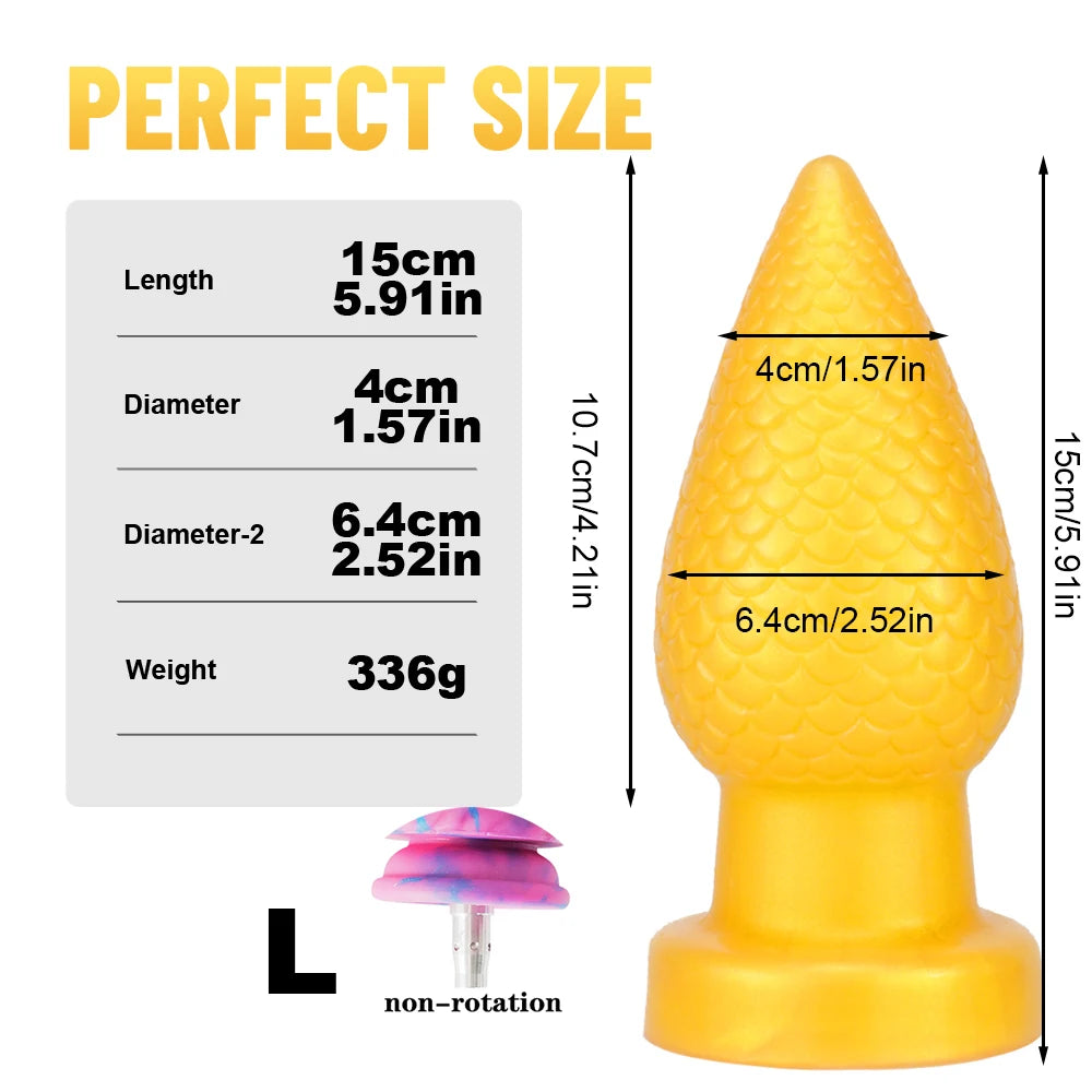 FREDORCH Silicone Anal Dildos for Vac-u-Lock Sex Machine Animal dildos Realistic Adult Masturbation big Horse Dildo No rotation