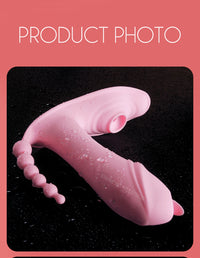 Adult 18 Toy For Women 3 IN 1 Vaginal Sucking Vibrator Dildo Couple Masturbator Anal Clitoris Sucker Stimulator Sex Machine