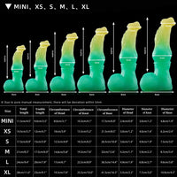 Nothosuar FAXI Fantasy Sex Toys iig Dog Knot Dildo Canine Penis Butt Plug For Men and Women Anal Trainner Fisting Game Sex Shop